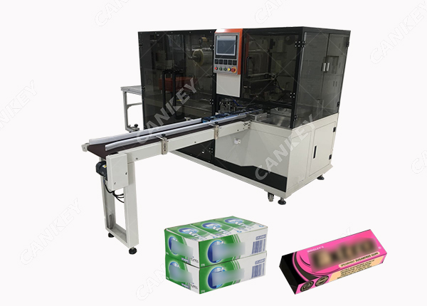 Gum box wrapping machine Gum box wrapping machine